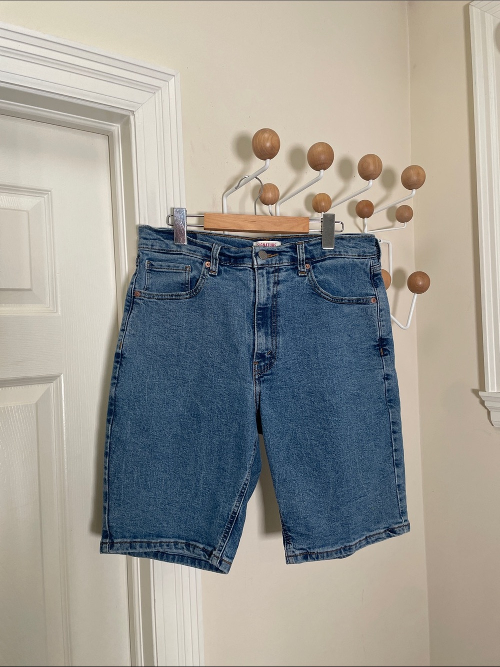 Levi's - Vintage Y2K Denim Shorts - Blue - 32